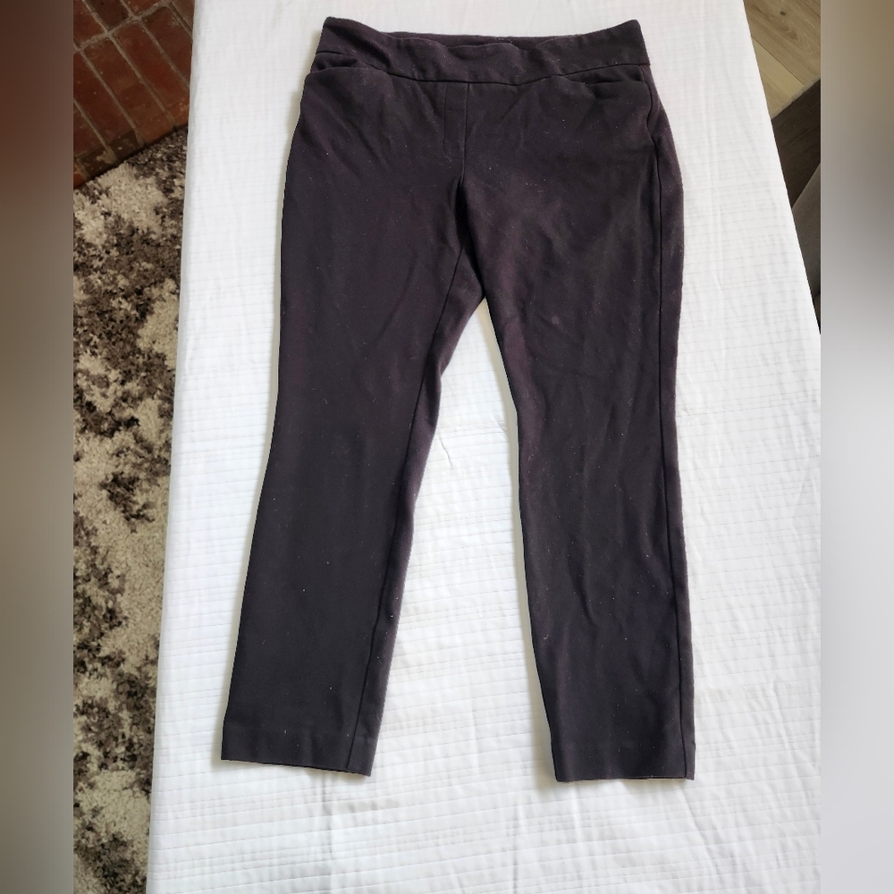Dalia Black Ankle Pants